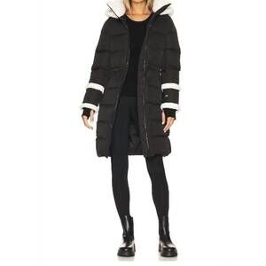 NEW SOIA&KYO aubrey puffer coat in black